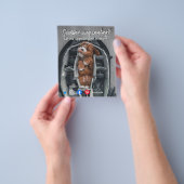 lustiger echter Anwesen Postkarte verkrampfter leb Flyer (Gruppe)