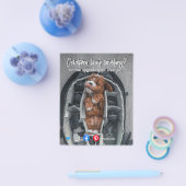 lustiger echter Anwesen Postkarte verkrampfter leb Flyer (Einzeln)