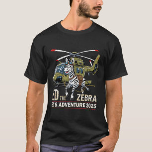 Lustiger Ed Der Zebra 2025 Abenteuer Retro Vintage T-Shirt