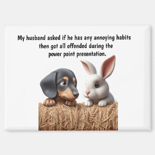 Lustiger Ehemann Humor Magnet