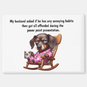 Lustiger Ehemann Humor Magnet