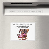 Lustiger Ehemann Humor Magnet (In Situ (Geschirrspüler))