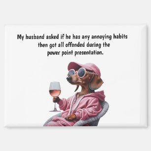 Lustiger Ehemann Humor Magnet