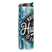 Lustiger Ehemann Thermosbecher (Nach links gedreht)
