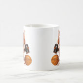 Lustiger Eichhörnchen-Becher mit Hammer Kaffeetasse (Mittel)