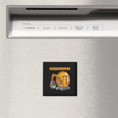Lustiger Eierbagger Süßer Bagger Ostern Liebhaber Magnet (In Situ (Geschirrspüler))