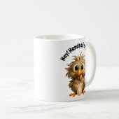 Lustiger Eierverteidiger Kaffeetasse (VorderseiteRechts)