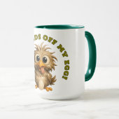 Lustiger Eierwächter Tasse (VorderseiteRechts)