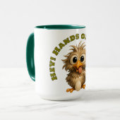 Lustiger Eierwächter Tasse (Vorderseite Links)