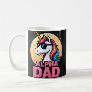 Lustiger Einhorn-Vater Laufey Männer Vatertag Chri Kaffeetasse