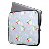 lustiger Eisbär santa Laptopschutzhülle (Vorderseite Links)
