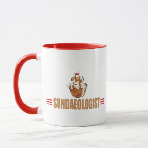 Lustiger Eiscreme-Eiscremebecher Tasse