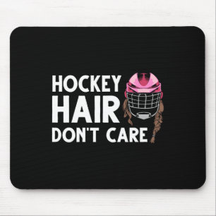 Lustiger Eishockey für Frauen Mädchen Feldhockey H Mousepad