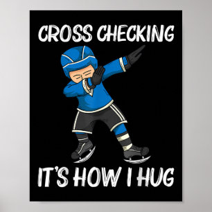 Lustiger Eishockey für Männer Frauen Feld Rink Ndy Poster