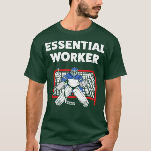 Lustiger Eishockey-Torhüter Torwart T-Shirt