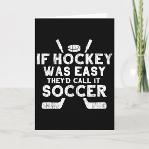 Lustiger Eishockeyspieler Torwart Sportgeschenk Mä Karte