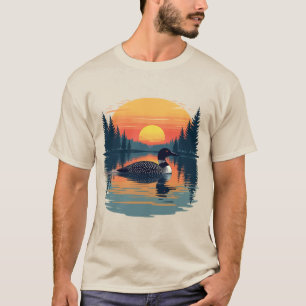 Lustiger Eistaucher – Minnesota Vogelbeobachter T-Shirt