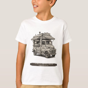 Lustiger Eiswagen für Kinder T-Shirt