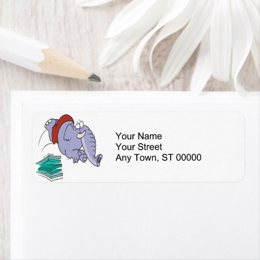 lustiger Elefant-Cartoon (Insitu)