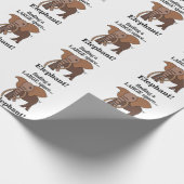 Lustiger Elefant Geschenkpapier (Ecke)