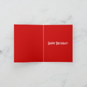 Lustiger Elefantbonbon fünfzehn Karte (Innenseite)