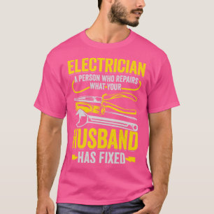 Lustiger Elektriker-Job-Beruf-Geschenk T-Shirt