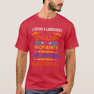 lustiger Elektronik-Motor-Ingenieurwissenschaftler T-Shirt