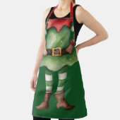Lustiger Elf-Körper-Weihnachtsgeschenk Schürze (InSitu)