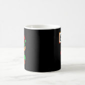 Lustiger Elf Sechs Sieben 6 7 Meme Weihnachtskostü Kaffeetasse (Mittel)