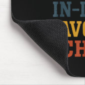 Lustiger Elternteil - Ich bin das Lieblingskind me Mousepad (Ecke)