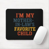 Lustiger Elternteil - Ich bin das Lieblingskind me Mousepad (Mit Mouse)