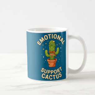 Lustiger emotionaler Unterstützungs-Kaktus Kawaii Kaffeetasse