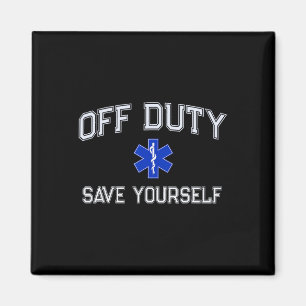 Lustiger EMT im Dienst EMS Rette dich selbst Dispa Magnet