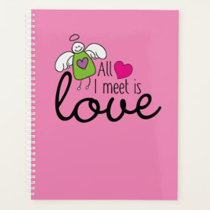Lustiger Engel - Alles was ich treffe ist Liebe 1 Planer