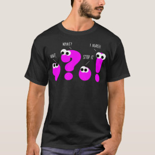 Lustiger Englisch-Grammatiklehrer Moment Mal Stopp T-Shirt