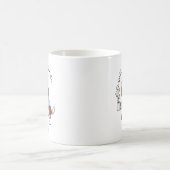 Lustiger English Cocker Spaniel Geschäftsanzug Kaf Kaffeetasse (Mittel)