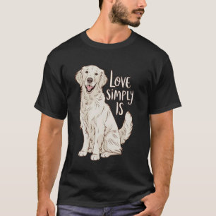 Lustiger English Cream Golden Retriever Mama Papa T-Shirt