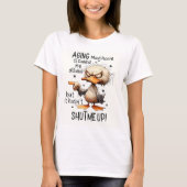 Lustiger Enten Sarkasmus T-Shirt (Vorderseite)