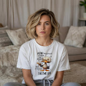 Lustiger Enten Sarkasmus T-Shirt