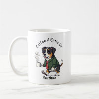 Lustiger Entlebucher Mountain Business Anzug Kaffe