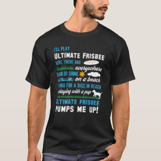 Lustiger entscheidender Frisbee T-Shirt