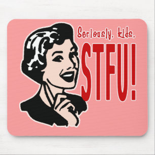 Lustiger Entwurf der Mutter Tages Mousepad