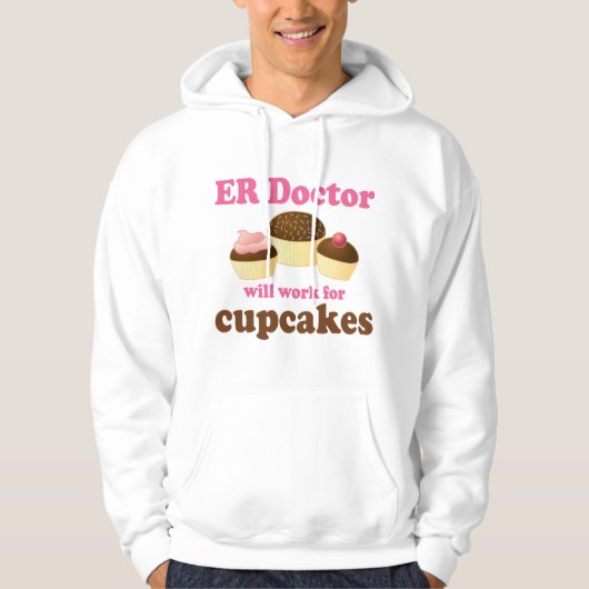 Lustiger ER-Doktor Hoodie (Vorderseite)