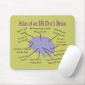 Lustiger ER Doktor Physician Gifts Mousepad (Mit Mouse)
