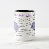 Lustiger ER Doktor Physician Gifts Zweifarbige Tasse (Mittel)