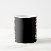 Lustiger Er ist mein Mitternachtskuss Valentinstag Kaffeetasse (Mittel)