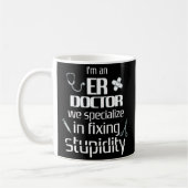 Lustiger ER-Unfallstations-Doktor Coffee Mug Gift Kaffeetasse (Links)