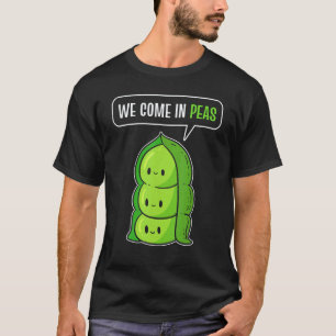 Lustiger Erbsen-Wortspiel-Veganer 1 T-Shirt
