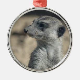 Lustiger Erdmännchen Ornament Aus Metall