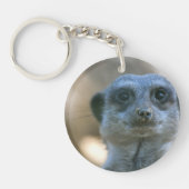 Lustiger Erdmännchen Schlüsselanhänger (Vorderseite)